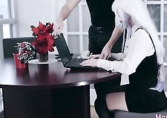 【MasukuChan】Tea Party with Cousin, Time Stop Cum inside Snatch and Tea make her Swallow Jizz