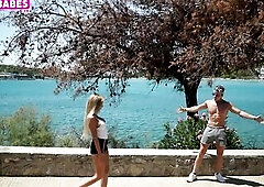 GREEK KAMAKI WITH DIANA GABROVSKA : SUGARBABESTV