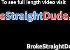 Hot and horny hetero guys having gay sex for cash