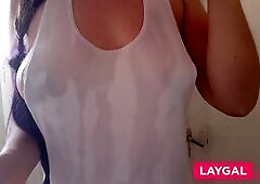 Wet T-Shirt: What Would You Do to My Big Boobs?