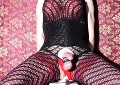 Double cum delight - intense anal climax and hot jerking off session