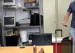 Broke artist comes to audition by taking a big black cock