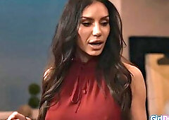 Anissa Kates Tasty Pussy Snacked by Teen in Lesbian Threesome