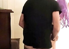 Greek bitch wife get bang with colleague and speak filthy to her cuckold spouse