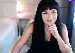 Ravishing Little Titty Jessy Chair Disrobe-Teasin' & Twat Pleasin'