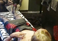 Small tits, underwear