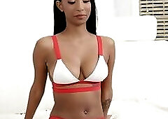 Ada Vera s Beauty Feet Gives Tyler Steel s Long Cock A Hot Footjob!