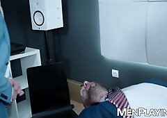 CEO Guillaume Wayne savagely barebacks with suite lawyer Ricky Hard