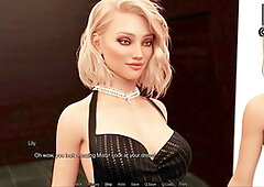 Adult visual novel game with a mom theme