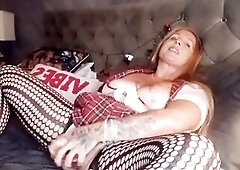 Tartan Top Proper Jack off on the couch with my toys, felt much more excellent after this one I can tell u xx