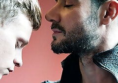 Jake Bass doing great in a story-driven, high-concept porno movie