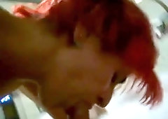 This whore makes me bust a nut every time I watch suck a dick