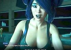 Busty babe invites you to join her fun