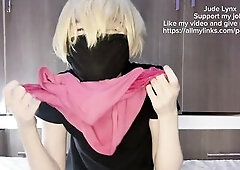 JUDE LYNX — KINK: RUBBING UNDERCLOTHING ON MOIST VAGINA, LARGE BOOTY AND FACE