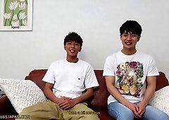 Twink couple, male massage male, getting off