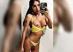 Do u still pretend u're str8, even when u're on your knees for a trans Domme?