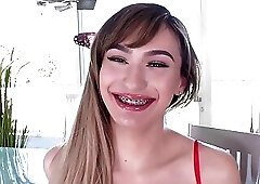 Bombastic shemale fucked by an ugly perv