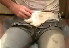 Piss wetting ripped 501 jeans 2