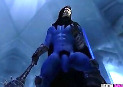 3D gay porn lessons from wizzard