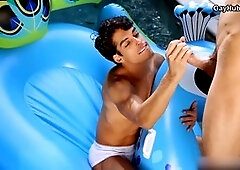 Aiden Ward and Nico Leon in a wild gay scene