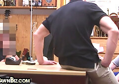 Gay pawn 3some Ass Fucked In The Traders Office