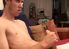 Amateur Mac Wood Jacking Off