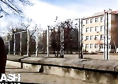 Street Dickflash three