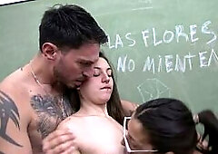 Limon Institute Chapter two: Teachers leave a student after hours cuz of her behavior and bang her hard
