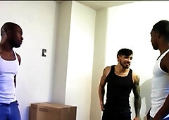 Next Door Studios: A Moving Job Leads to a Hot Pounding