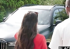 BLACKED Charming Stefany gets DPed in a BBC Group-sex Party