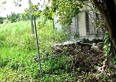 Street Blowjobs: Blonde Caprice sucking dick sex video