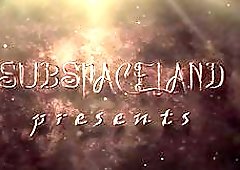 Bondage teen pussy toyed and molested in the woods BDSM