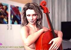 Hot blonde wife and stepmother in a steamy adventure