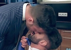 Muscle gay anal sex with facial