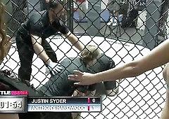 Luscious big beautiful woman Groupie Bangs Large Schlong Fighter