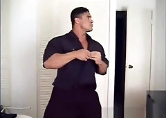 Javier Datiz , hot strip tease! Wow!