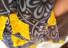 Indian Ethnicity Bbw Big Boobs & Huge Ass Maid Clean Saudi Hotel Front Of Stranger Guest