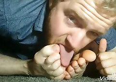 Grubby Parent Gobbles Soles and Gargles Toes