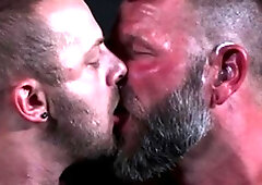 BearBack - Pierced Bubba Dip & Chandler Scott kissing sex tape