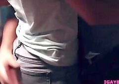 Tristan Hunter nailed Adam Ramzis pulsing butthole