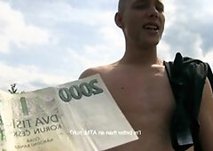 CzechHunter - Very nice twink boy has a thing for masturbation