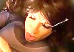 femboy facial with a big cumload