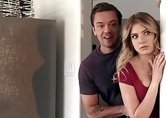 Giselle Palmer & her bf get to fuck her stepmom Sheridan Love