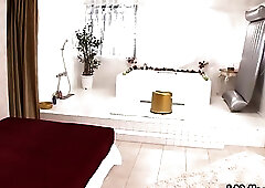 JAVHUB Japanese transsexual takes it deep up her ass