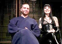 Mistress of slave boys cock