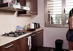 Natural busty porn goddess Valentina Nappi gets double penetrated by a hung black and a big cocked white guy