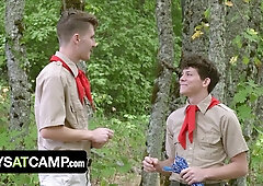 Men At Camp - Kinky Camp Leaders Deceived And Plowed Fap Bailey and Grey Gold In Wild Batty boy Four-way