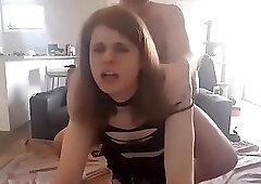 He completely wrecks her hungry ass