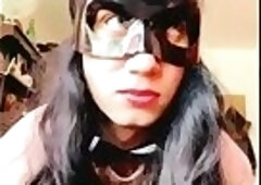 Black bunny with Big carrot