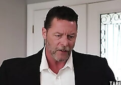 Cheating MILF wife Lolly Dames prefers a gangbang with DP